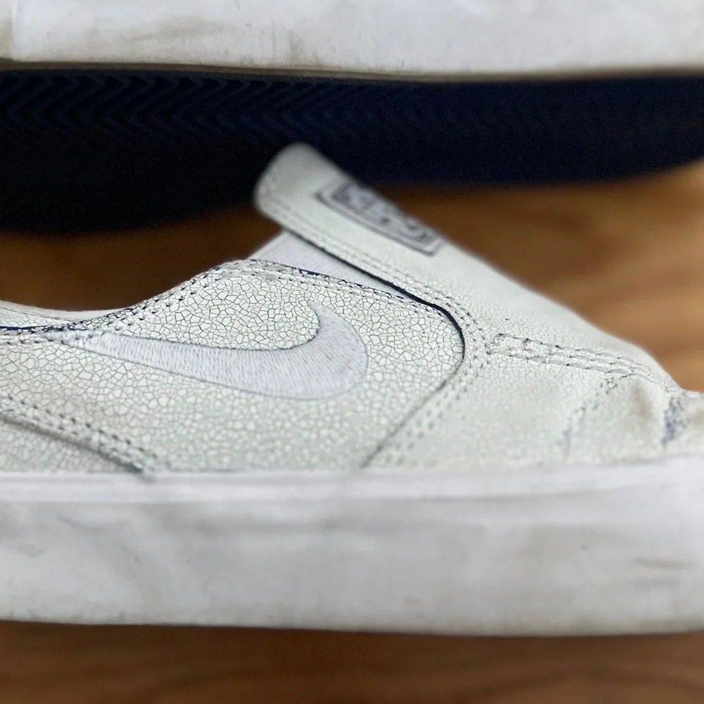 Nike SB Zoom Stefan Janoski Slip On Leather Shoes (6.5)